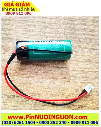 Fanso CR17450E (Zắc PH2.0-2P); Pin nuôi nguồn FANSO CR17450E lithium 4/5A 3V 2200mAh (17mm x 45.5mm) chính hãng 